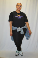 Load image into Gallery viewer, &quot;Purple drip&quot; T-shirt (black)
